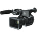 Panasonic AG-UX90 4K/HD Professional Camcorder with Audio-Technica AT875R Line and Gradient Condenser Microphone 14pc Accessory Bundle - Includes 2x