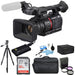 Panasonic AG-CX350 4K Camcorder NTSC/PAL with Sandisk 32GB Memory Card Essential Bundle