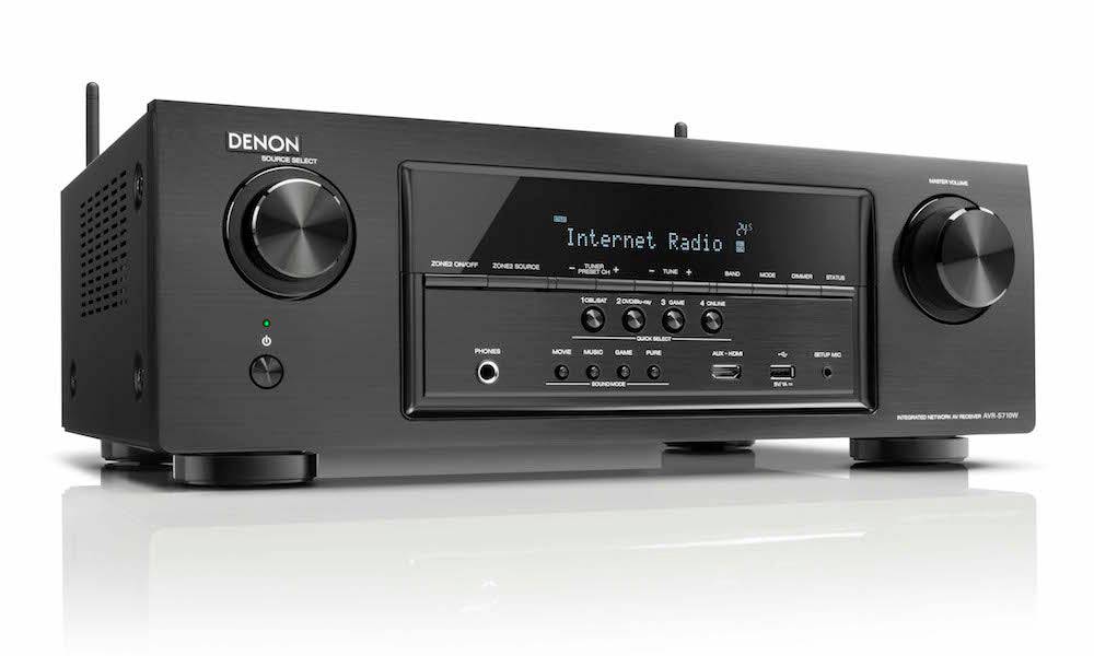 Denon AVR-S910W 7.2-Channel Network AV Receiver (Black)