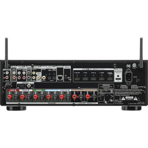 Denon AVR-X1500H 7.2-Channel Network A/V Receiver