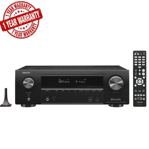 Denon AVR-X1500H 7.2-Channel Network A/V Receiver