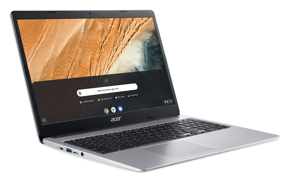 Acer 315 15.6&quot; HD Chromebook - Intel Celeron N4000 1.1GHz - 4GB RAM 32GB eMMC - Chrome OS - Protective Sleeve - CB315-3H-C2C3