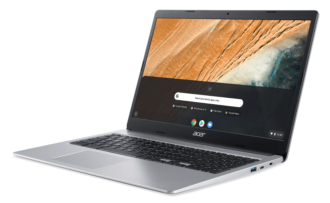 Acer 315 15.6&quot; HD Chromebook - Intel Celeron N4000 1.1GHz - 4GB RAM 32GB eMMC - Chrome OS - Protective Sleeve - CB315-3H-C2C3