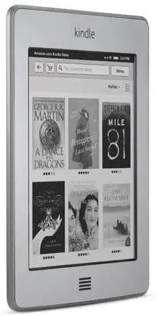 Amazon Kindle Touch, Wi-Fi, 6" E Ink Display - (X001E1J5KB) - RFB