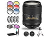 Nikon AF-S DX NIKKOR 18-300mm f/3.5-6.3G ED VR Lens Includes Filter Kits and Tripod (Intl Model) - NJ Accessory/Buy Direct & Save