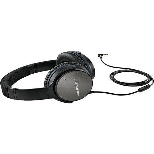 Bose QuietComfort 25 Acoustic Noise Cancelling Headphones (Apple iOS, Black)