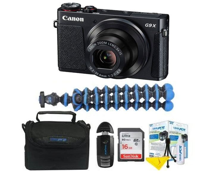 Canon PowerShot G9 X Digital Camera Starter Kit | BuyDirect & Save