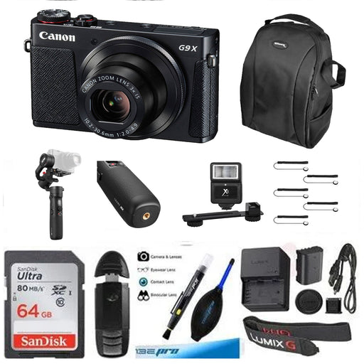 Canon PowerShot G9 X Digital Camera With 128 GB