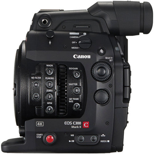 Canon Cinema EOS C300 Mark II Camcorder Body (PL Lens Mount) with Sandisk Extreme Pro 64GB Premium Bundle