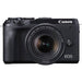 Canon EOS M6 Mark II Mirrorless Camera with 18-150mm Lens Black