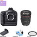 Canon EOS- 1D X Digital SLR Camera w/Canon 24-105mm f/4L IS USM AF Lens USA