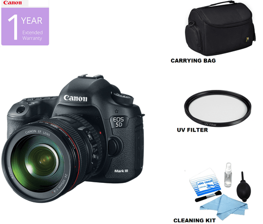 Canon EOS 5D Mark III / IV DSLR Camera with 24-105mm Lens