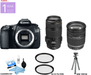 Canon EOS 60D DSLR Camera with 18-200mm and 70-300mm Lenses Kit USA