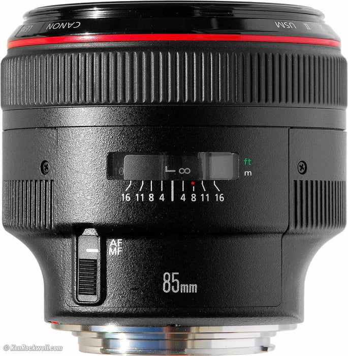 Canon EF 85mm f/1.2L II USM Lens