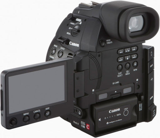 Canon EOS C100 Mark II with Dual Pixel CMOS AF & EF 24-105mm f/4L IS II USM Zoom Lens Kit with Sandisk 64GB Card | Sony Headphone & More