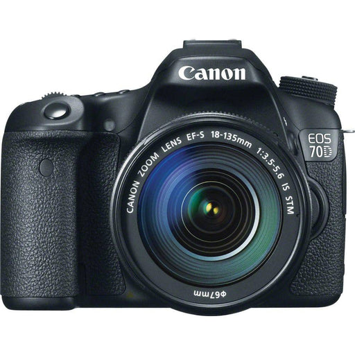Canon EOS 70D/80D DSLR Camera with 18-135mm and 70-300mm Lenses Kit
