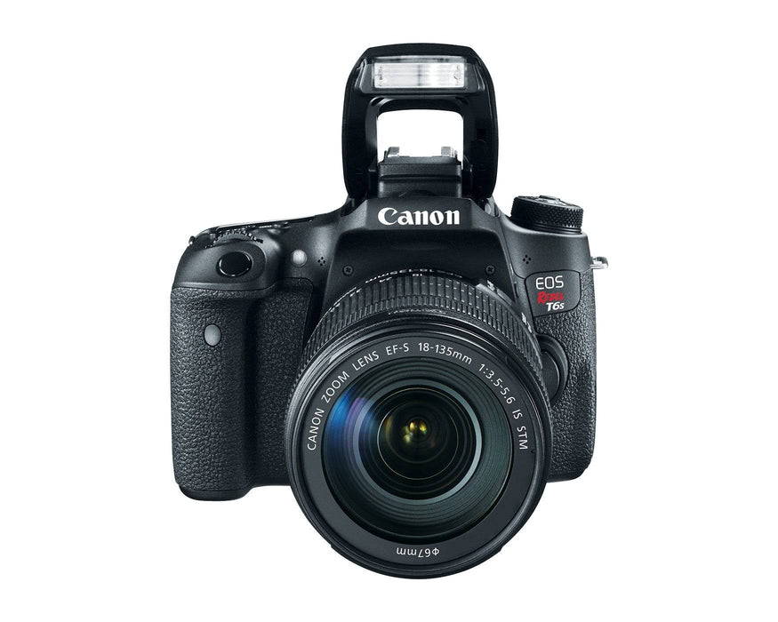 Canon EOS Rebel T6s DSLR w/ EF-S 18-135mm f/3.5-5.6 IS STM Lens