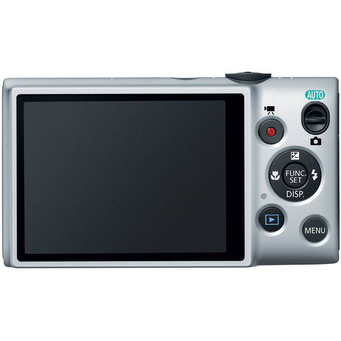 Canon PowerShot ELPH115 16MP Digital Camera - Silver Cleaning Kit
