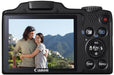 Canon PowerShot SX510 HS 12.1 MP CMOS Digital Camera - Black