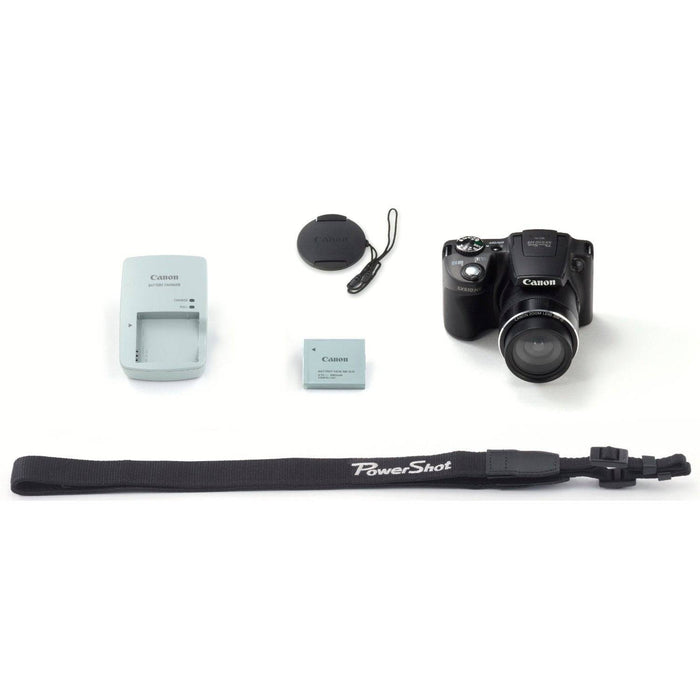 Canon PowerShot SX510 HS 12.1 MP CMOS Digital Camera - Black