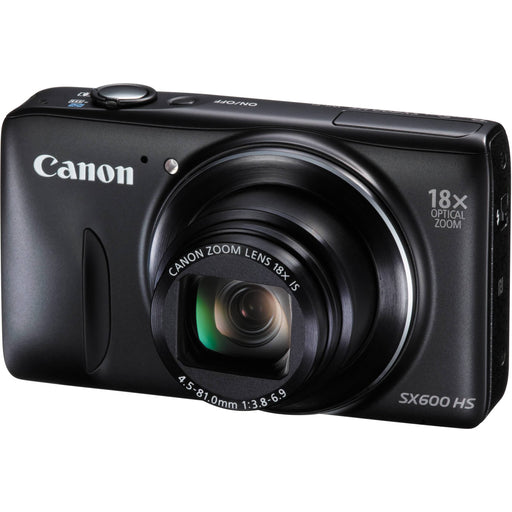 Canon PowerShot SX600 HS Digital Camera (Black)
