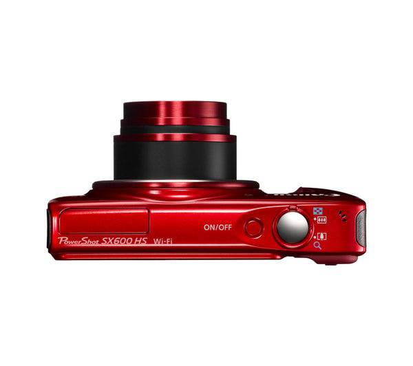 Canon PowerShot SX600 HS Digital Camera (Red)