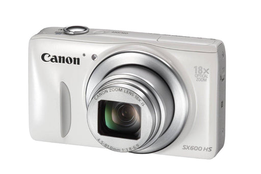 Canon PowerShot SX600 HS Digital Camera (White)