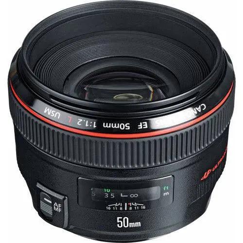 Canon 50mm f/1.2L EF USM Lens USA