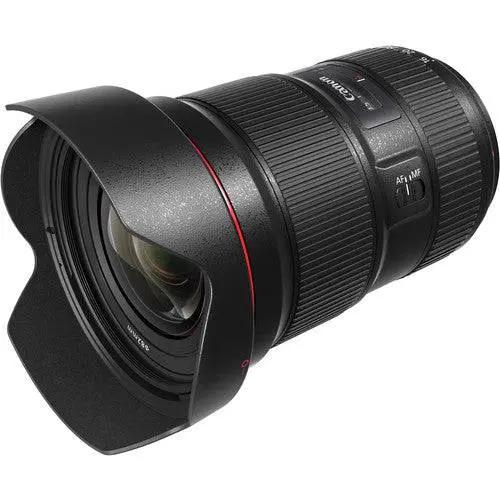 Canon EF 16-35mm f/2.8L III USM Zoom Lens with 3 UV/CPL/ND8 Filters Full Size Tripod Kit