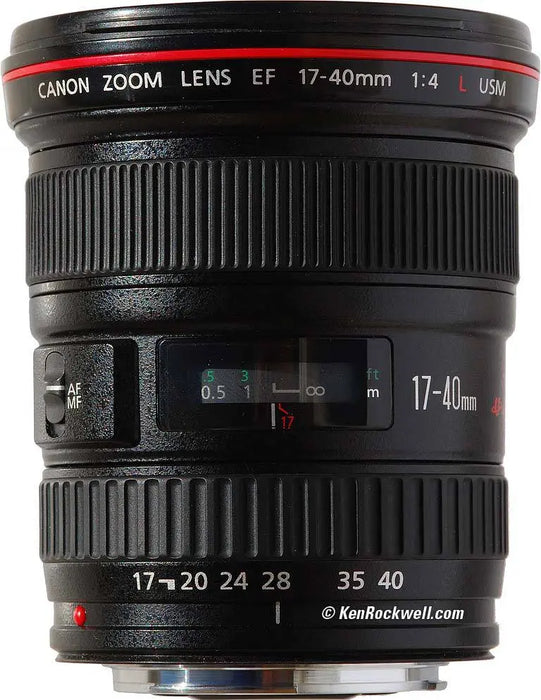 Canon EF 17-40mm f/4L USM Lens