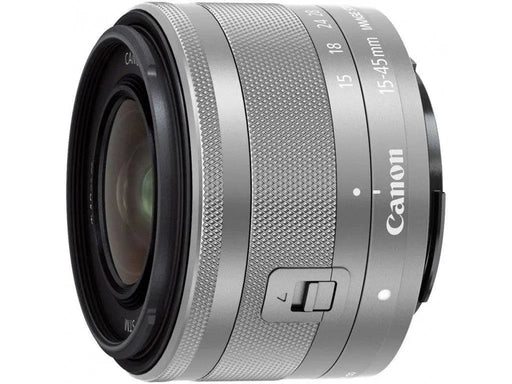 Canon EF-M 15-45mm f/3.5-6.3 IS STM Lens (Silver)