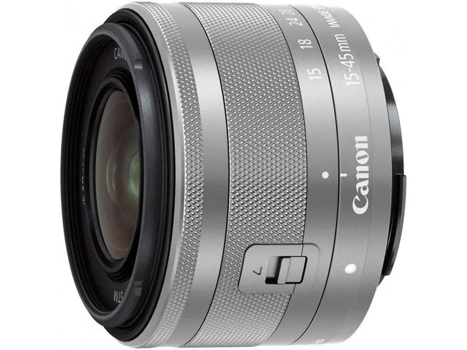 Canon EF-M 15-45mm f/3.5-6.3 IS STM Lens (Silver)