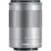 Canon EF-M 55-200mm f/4.5-6.3 IS STM Lens (Silver)