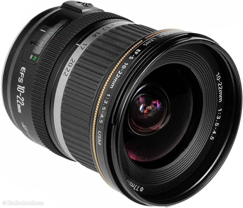 Canon EF-S 10-22mm f/3.5-4.5 USM Lens USA