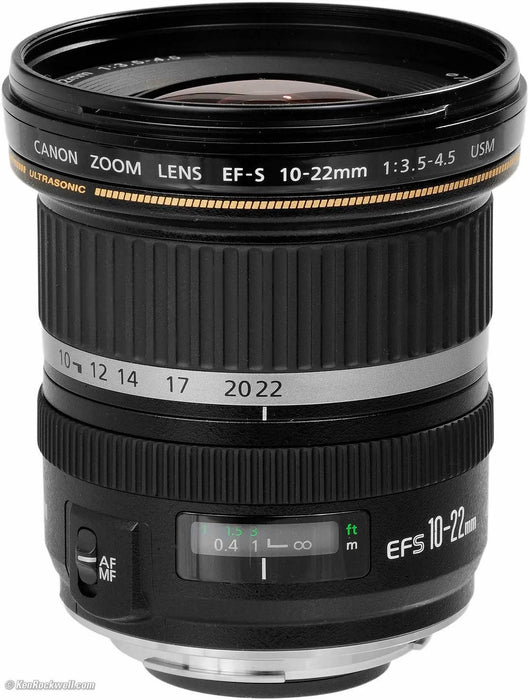 Canon EF-S 10-22mm f/3.5-4.5 USM Lens USA