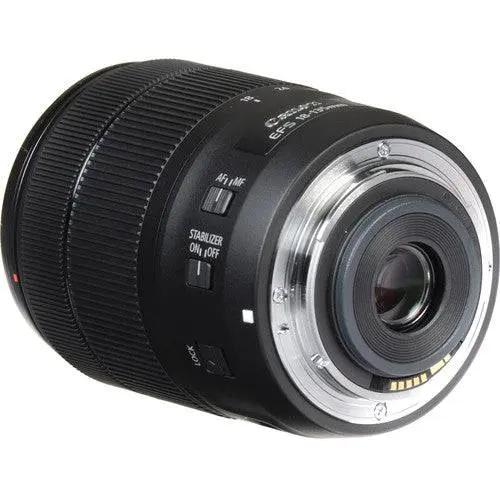 Canon EF-S 18-135mm f/3.5-5.6 IS USM Lens (White Box) with Case, Tripod, 67mm Filter Kit, 16GB 8GB Memory Card, Flash, Beach Camera Cloth and More