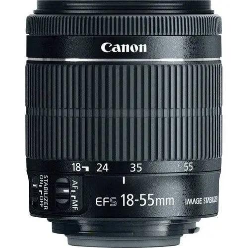 Canon EF-S 18-55mm f/3.5-5.6 Is II Lens 8GB Accessory Kit for Canon T5 &amp; T6