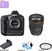 Canon EOS- 1D X Digital SLR Camera w/Canon 24-105mm f/4L IS USM AF Lens USA
