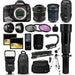 Canon EOS 5D Mark III / IV 70-300mm IS USM 6.5mm Fisheye 24-105mm STM 650-2600mm Lens Bundle