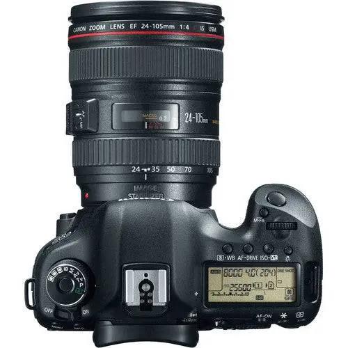 Canon EOS 5D Mark III / IV DSLR Camera Canon 24-105mm f/4L Is USM Lens Kit Includes, 2pcs 32GB Commander Memorycard Battery Grip Extra Battery