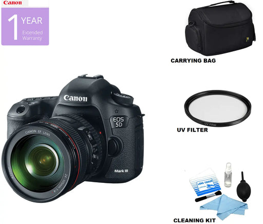 Canon EOS 5D Mark III / IV DSLR Camera with 24-105mm Lens