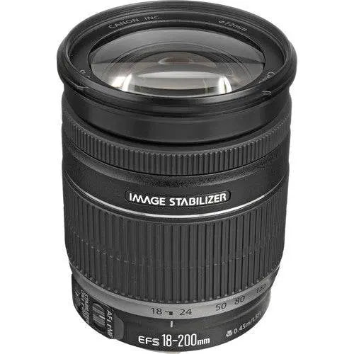 Canon EOS 60D DSLR Camera with 18-200mm and 70-300mm Lenses Kit USA