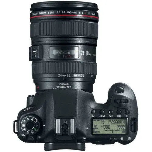 Canon EOS 6D DSLR Camera w/Canon 24-105mm f/4.0L IS USM AF Lens