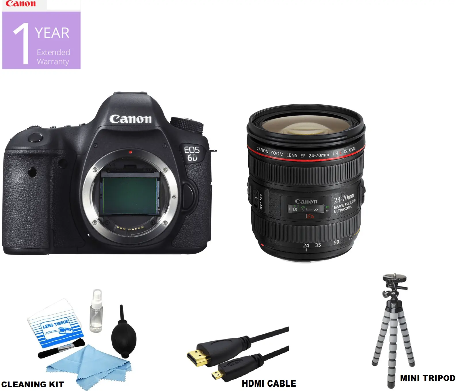IAnbAnflg　Canon EOS 6D + 24-70mm F4 Amazon Canada: Canon EOS 6D with EF 24-70mm F4L is USM Lens