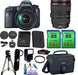 Canon EOS 6D DSLR Camera with EF 24-105mm f/4L Is USM Lens Kit Deluxe Bundle