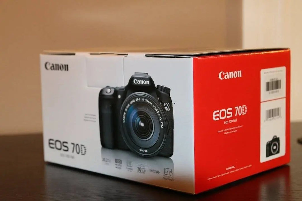 Canon EOS 70D/80D DSLR Camera - Body Only USA Deluxe Bundle