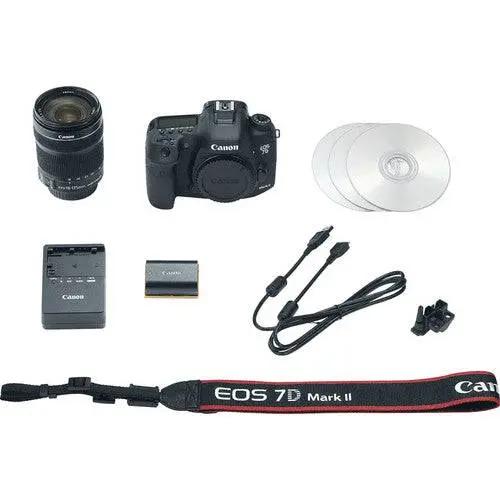 Canon EOS 7D Mark II DSLR Camera with 18-135mm Lens USA