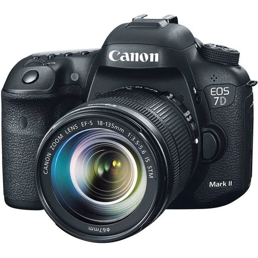 Canon EOS 7D Mark II DSLR Camera with 18-135mm and 70-300mm Lenses Kit