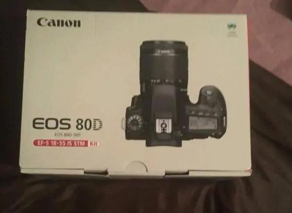 Canon EOS 80D DSLR Camera with 18-55mm IS Lens USA bundle