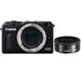 Canon EOS-M Mirrorless Camera with EF-M 22mm f/2 STM Lens - Black